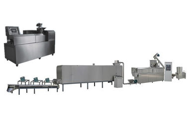 Soya Meat Extruder For Food Processing , Extrusion Processing Line 500 - 600kg/h Production Capacity