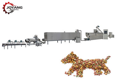 SS Dry Pet Food Production Line Electric / Diesel Energy Longer Service Life