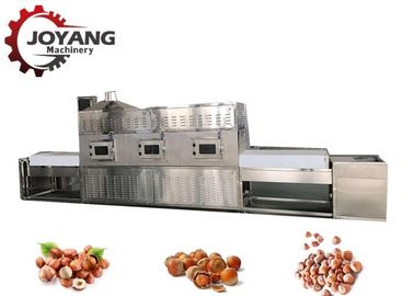 Water Cooling Microwave Drying And Sterilization Machine Hazelnut Drying And Baking Machine