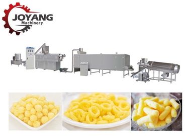 Easy To Use Snack Production Line Puff Extruder Machine 1 Year Warranty
