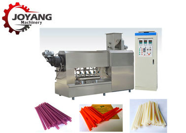 SUS Industrial Rice 58kw Drinking Straw Making Machine