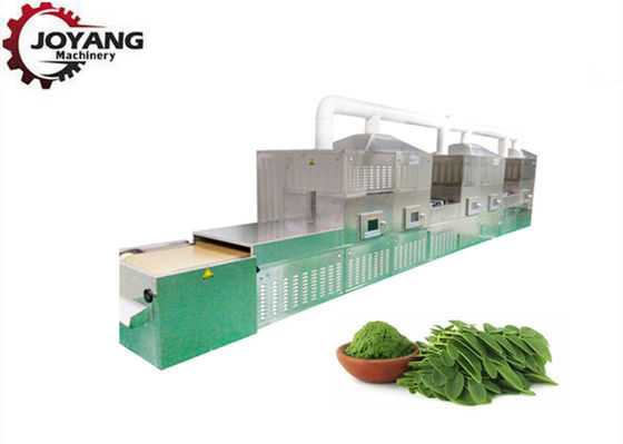 Moringa Leaves Powder 200KW 10m/Min Microwave Sterilization Machine