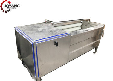 Automatic Potato Peeler Food Washing Machine Silver Grey Color Convenient Operation
