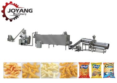 Baked Kurkure / Cheetos Making Machine , Kurkure Extruder Corn Snack Machine