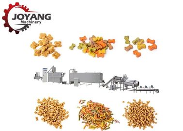 Stainless Steel Customized Dry Dog Food Making Machine Production Line 140-160 Kg / H