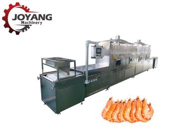 Tunnel Microwave Shrimp Drying Machine Stainless Steel Industrial Drying Equipment