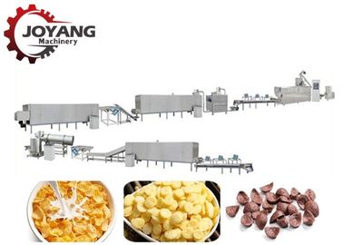 Breakfast Cereals Corn Flakes Production Line Various Size / Shapes