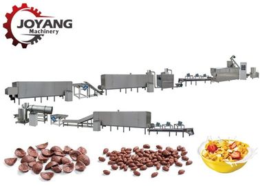 Fully Automatic Corn Chip Making Machine , Breakfast Cereal Processing Line