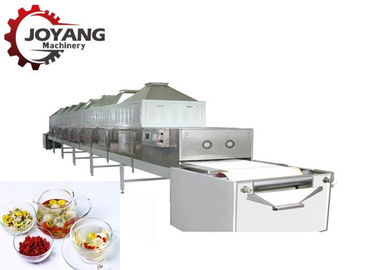 Conveyor Belt Industrial Microwave Equipment Drying And Fixing For Rose - Tea