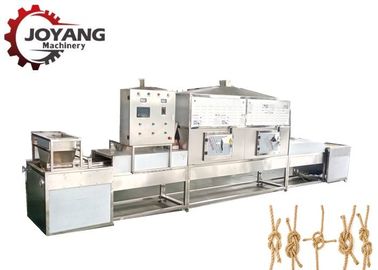 Silver Industrial Microwave Drying And Sterilization Machine Rope Drying Machine Heating Source