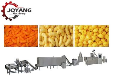 Cheese Balls Making Machine Corn Puffed Snack Food Processing Plant