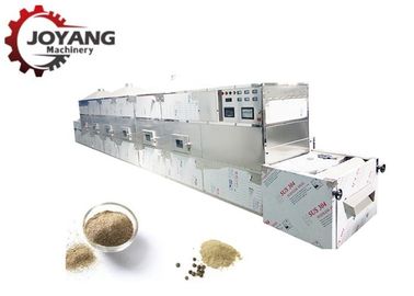 SS Microwave Drying Technology Spice Pepper Dryer Powder And Sterilization Machine