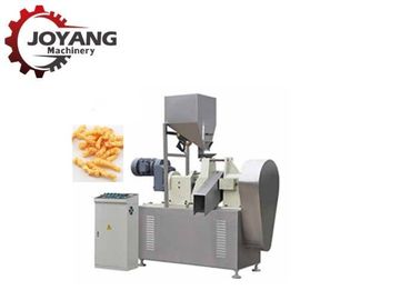 Multifunction Process Puffed Corn Snack Making Machine , Kurkure Extruder Machine