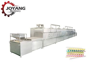 Industrial Belt Type Microwave Drying Technology Paper Straw Dehydration Equipment