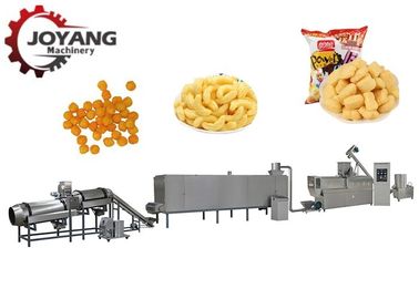Great In Taste Puffed Corn Snack Making Machine Cereal Corn Flakes Extruder
