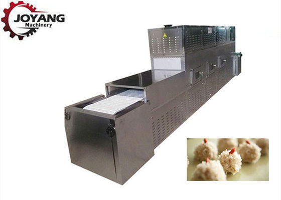 Rice Balls Reheating Sterilization 12KW Industrial Microwave Equipment