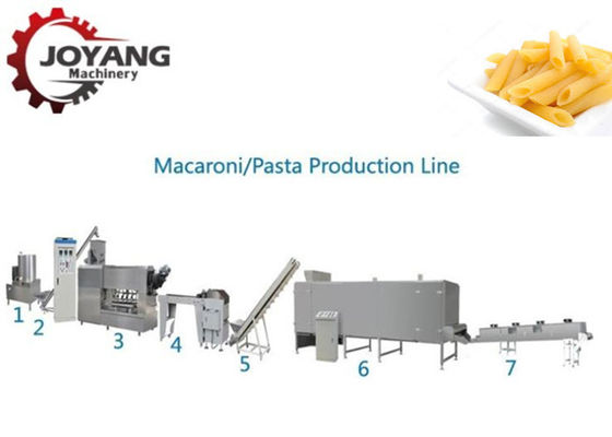 SUS 380V 100KG/H Macaroni Pasta Manufacturing Machine