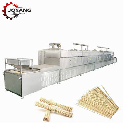 Bamboo Stick 2450MHZ Microwave Drying Machine Eco - Friendly