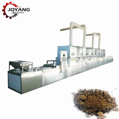 60kg / H Microwave Drying Equipment Sludge Chemical Materials
