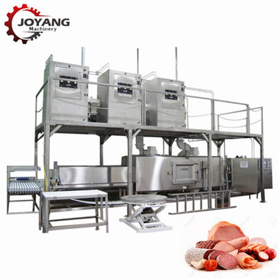 915MHZ Microwave Thawing Machine For Chicken Wings Pigs Feet Meat Production
