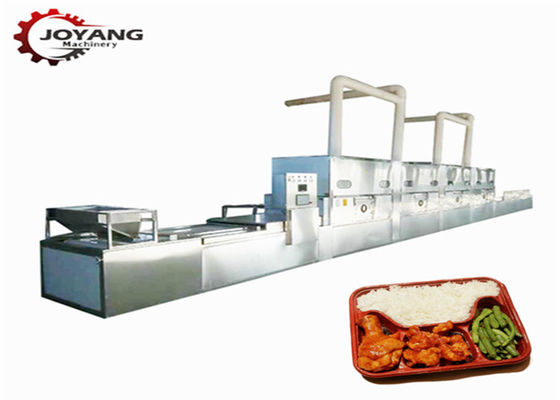 High Capacity Fast Food Microwave Heating Equipment Stainless Steel