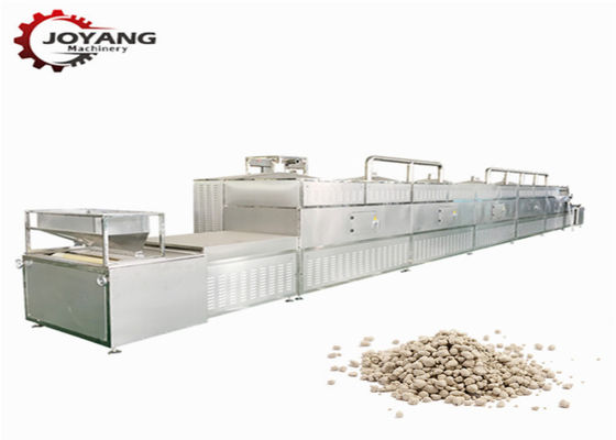 80kw Fully Automatic Cat Litter Microwave Drying Machine