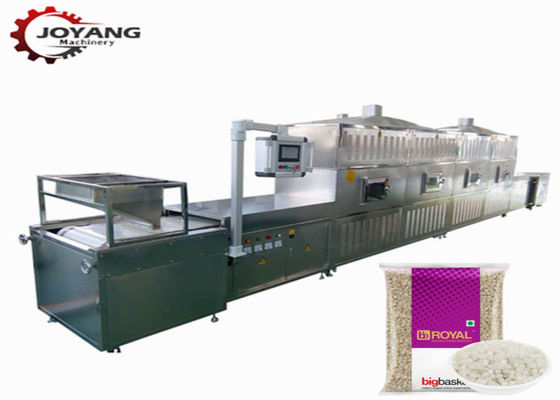 Stainless Steel Sago Microwave Drying Machine Microwave Tunnel Dryer