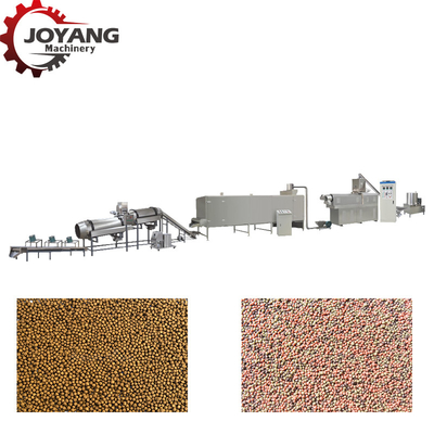 Crushing Extrusion Floating Fish Feed Machine CE Certification